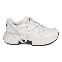 Trampki Diadora Damskie Skóra Naturalna N9000 Txs H Skórzane Białe Białe. Białe obuwie sportowe casual damskie Diadora, z materiału, bez zapięcia. Za 360.99 zł.