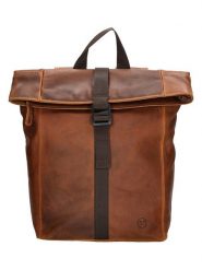 HIDE & STITCHES Skórzany plecak w kolorze jasnobrązowym - 24 x 33 x 10 cm rozmiar: onesize. Brązowe plecaki HIDE & STITCHES, bez wzorów, z materiału. Za 260.99 zł.