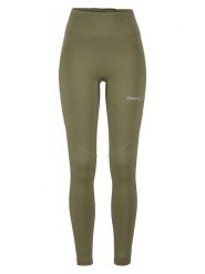 Craft Legginsy sportowe "ADV Essence Warm" w kolorze khaki rozmiar: S. Brązowe legginsy damskie Craft, s, bez wzorów. Za 113.99 zł.