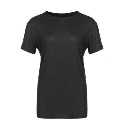 Koszulka do jogi Athlecia Lizzy. Czarne bluzki damskie Endurance, bez wzorów, z elastanu, sportowe, bez kołnierzyka, bez ramiączek. W wyprzedaży za 95.99 zł.