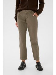 Kaffe Spodnie w kolorze khaki rozmiar: 46. Brązowe spodnie materiałowe damskie Kaffe, bez wzorów, z materiału. Za 82.99 zł.