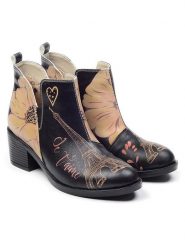 Goby Botki ze wzorem rozmiar: 36. Botki damskie Goby, bez obcasa, bez zapięcia. Za 347.99 zł.