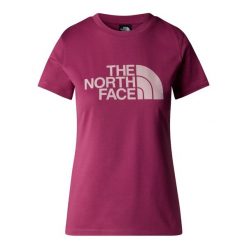 The North Face Koszulka S/S Easy Nf0A8A6D90M. Czerwone koszulki damskie The North Face, m, bez wzorów, bez kołnierzyka, bez ramiączek. Za 104.99 zł.