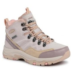Skechers Buty Trekkingowe Damskie Rocky Mounta beżowe 39,5. Brązowe obuwie trekkingowe damskie Skechers, bez zapięcia. Za 356.99 zł.