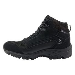 Damskie buty trekkingowe Haglöfs Skuta Proof Mid. Brązowe obuwie trekkingowe damskie Haglöfs, z gumy, bez zapięcia. Za 580.15 zł.