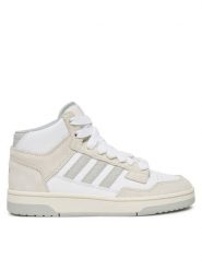Adidas Sneakersy Rapid Court Mid JP5874 Szary. Szare obuwie sportowe damskie Adidas, ze skóry, bez zapięcia. Za 279.99 zł.