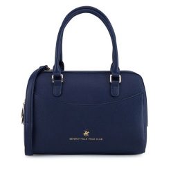 Torebka Beverly Hills Polo Club. Niebieskie kuferki damskie Beverly Hills Polo Club, bez wzorów, bez dodatków. Za 219.99 zł.