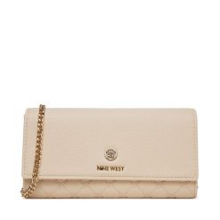 Torebka Nine West. Brązowe torebki wieczorowe damskie Nine West, bez wzorów, bez dodatków. Za 119.99 zł.