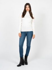 Liu Jo Sweter | CF2098 MS99E | Kobieta | Ecru. Golfy damskie Liu Jo, l, z poliamidu, bez kołnierzyka. W wyprzedaży za 389.00 zł.