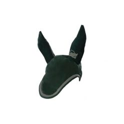 Czapka z muchą dla koni Supreme. Brązowe czapki damskie SUPREME, bez wzorów, z lycry. Za 42.90 zł.