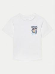 NAME IT T-Shirt Jatin POKEMON 13238539 Biały Regular Fit. Białe t-shirty i koszulki chłopięce Name it, bez wzorów, z bawełny, bez kołnierzyka, bez ramiączek. Za 69.99 zł.