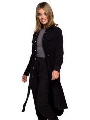 Be Wear Koszula w kolorze czarnym rozmiar: XXL/3XL. Czarne koszule damskie Be Wear, xl, bez wzorów, bez kołnierzyka, bez ramiączek. Za 166.88 zł.