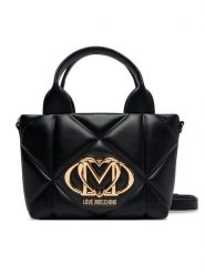 LOVE MOSCHINO Torebka JC4255PP0PLC0000 Czarny. Czarne torebki klasyczne damskie Love Moschino, ze skóry, bez dodatków. Za 949.99 zł.