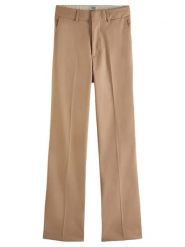 Scotch & Soda Spodnie chino w kolorze beżowym rozmiar: W31. Brązowe spodnie materiałowe damskie Scotch & Soda, bez wzorów. Za 202.03 zł.