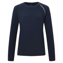 Bluza damska HV Polo Monica. Niebieskie bluzy damskie HV POLO, l, z aplikacjami, z dzianiny, bez kaptura. Za 270.85 zł.