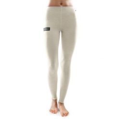 Damskie legginsy termoaktywne do sportów zimowych z wełny Ultimate Loe. Brązowe legginsy damskie SIROKO, xs, bez wzorów, z wełny. Za 317.00 zł.