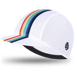 Czapka letnia przeciwsłoneczna WEST BIKING YP0201298 dwustronna - Tęcza/Biała. Białe czapki z daszkiem damskie WEST BIKING, na lato, bez wzorów, z materiału. Za 71.60 zł.