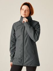 Regatta Kurtka przejściowa "Tamlin" w kolorze antracytowym rozmiar: 52. Czarne kurtki damskie Regatta, bez wzorów, bez kaptura. Za 173.99 zł.