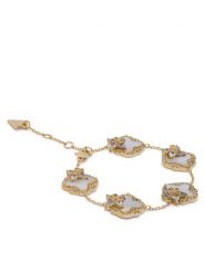 Guess Bransoletka JUBB05 582JW Złoty. Żółte bransoletki damskie Guess, metalowe. Za 549.99 zł.