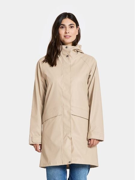 Didriksons Parka "Elly" w kolorze beżowym rozmiar: 38. Brązowe parki damskie Didriksons, s, bez kaptura. Za 239.95 zł.