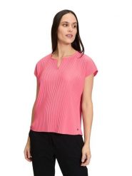 BETTY & CO Koszulka w kolorze różowym rozmiar: L. Różowe bluzki damskie Betty & Co, l, bez wzorów, bez kołnierzyka, bez ramiączek. Za 72.95 zł.