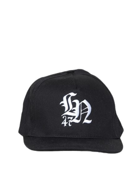 Czapka z bawełnianego twillu. Czarne czapki damskie LEONE 1947 APPAREL, bez wzorów, z bawełny. Za 63.11 zł.