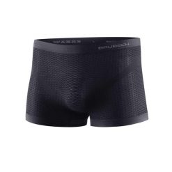 Bokserki do biegania Base Layer Ultra Light 3D Damskie. Szare bokserki damskie Brubeck, bez wzorów, z elastanu. Za 49.49 zł.