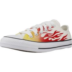 Tenisówki Converse Model Chuck Taylor All Star Fames Kolor Biały. Białe trampki damskie Converse, bez wzorów, z tkaniny, bez zapięcia. Za 356.35 zł.