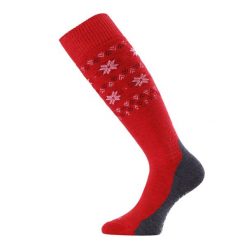 Skarpety merino FWI. Szare skarpetki damskie LASTING, bez wzorów, z elastanu. Za 116.00 zł.