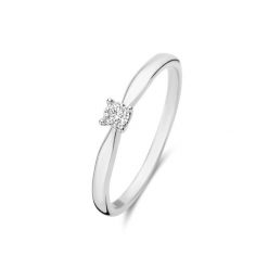 Isabel Bernard Isabel Bernard De la Paix Christine 14 Karat | Weißgold Ring | Diamant 0.10 Karat | IBD330006-48 Pierścionki 1 ct Damski. Białe pierścionki damskie Isabel Bernard, z diamentem, złote. Za 3,396.99 zł.