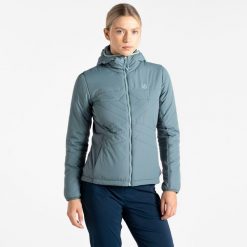 Kurtka turystyczna ocieplana damska Mountain Series Lite. Szare kurtki sportowe damskie Dare 2b, l, bez wzorów, z materiału, bez kaptura. W wyprzedaży za 394.40 zł.