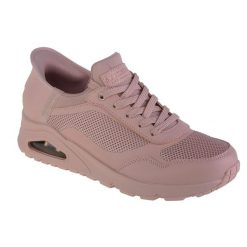 Buty sportowe Sneakersy damskie, Skechers Uno-Slip-In Air. Czerwone obuwie sportowe casual damskie Skechers, trekkingowe. Za 249.99 zł.