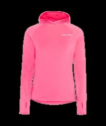 Bluza damska z kapturem Kari Traa Sanne. Czerwone bluzy damskie Kari Traa, s, bez wzorów, z elastanu, z kapturem. Za 360.10 zł.