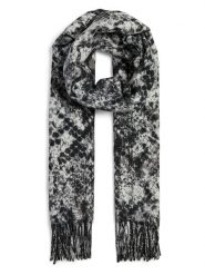 Pieces Szal w kolorze szarym rozmiar: onesize. Szare szaliki damskie Pieces, bez wzorów. Za 66.00 zł.