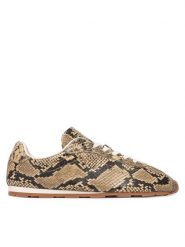 Tommy Hilfiger Sneakersy Bella Sneaker Snake FW0FW09415 Brązowy. Brązowe obuwie sportowe damskie Tommy Hilfiger, ze skóry, bez zapięcia. Za 489.99 zł.