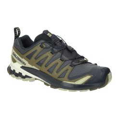 Buty do biegania w terenie Xa Pro 3D V9 Rozmiar 48 - 474675 Niebieski. Niebieskie obuwie sportowe damskie Salomon, z materiału, bez zapięcia, do biegania. Za 589.00 zł.