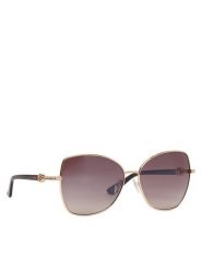 Guess Okulary przeciwsłoneczne GU00259 Złoty. Żółte okulary przeciwsłoneczne damskie Guess. Za 499.99 zł.