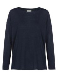 Herrlicher Sweter w kolorze granatowym rozmiar: M. Niebieskie swetry klasyczne damskie Herrlicher, m, z lyocellu, bez kołnierzyka. Za 158.10 zł.