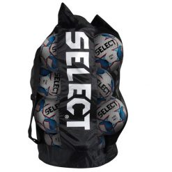 Torba worek na piłki nożne 10-12 piłek SELECT. Czarne torby sportowe Select, bez wzorów. Za 187.00 zł.