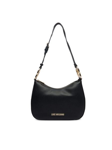 LOVE MOSCHINO Torebka JC4012PP1OLB0000 Czarny. Czarne torebki klasyczne damskie Love Moschino, ze skóry, bez dodatków. Za 939.99 zł.