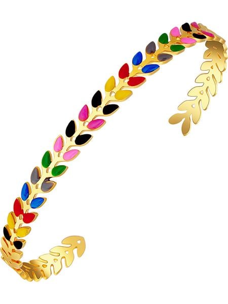 LA CHIQUITA Pozłacana bransoletka rozmiar: onesize. Żółte bransoletki damskie LA CHIQUITA, pozłacane. Za 87.40 zł.