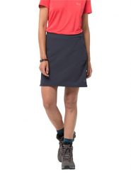Jack Wolfskin Szorty "Hilltop Trail Skort W" w kolorze czarnym rozmiar: 42. Czarne spodenki sportowe damskie Jack Wolfskin, bez wzorów, z materiału, outdoorowe. Za 148.61 zł.