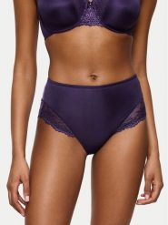 Triumph Figi klasyczne z wysokim stanem Ladyform Soft Maxi 10210671 Fioletowy. Fioletowe figi Triumph, bez wzorów, z syntetyku. Za 117.00 zł.