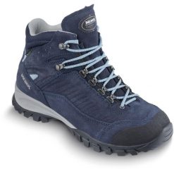 Buty turystyczne damskie Meindl Salo Lady Mid z membraną Gore -Tex. Niebieskie obuwie trekkingowe damskie MEINDL, z gore-texu, bez zapięcia. Za 1,199.00 zł.