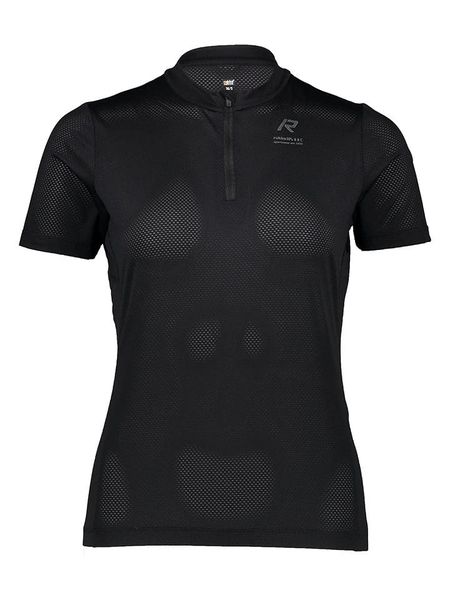 Rukka Koszulka funkcyjna "Ruonala" w kolorze czarnym rozmiar: 36. Czarne koszulki damskie Rukka, bez wzorów, bez kołnierzyka, bez ramiączek. Za 56.79 zł.