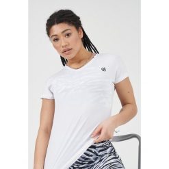 Koszulka sportowa z krótkim rękawem damska Vigilant. Brązowe koszulki sportowe damskie Dare 2b, l, bez wzorów, bez ramiączek, na fitness i siłownię. W wyprzedaży za 59.99 zł.