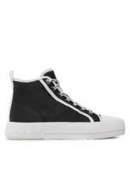 MICHAEL Michael Kors Trampki Evy High Top 43S3EYFE6D Czarny. Czarne trampki damskie MICHAEL Michael Kors, bez wzorów, z materiału, bez zapięcia. Za 1,039.00 zł.