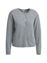 Milano Italy Kardigan w kolorze szarym rozmiar: XS. Szare kardigany damskie Milano Italy, xs, bez wzorów, z kaszmiru. Za 252.99 zł.