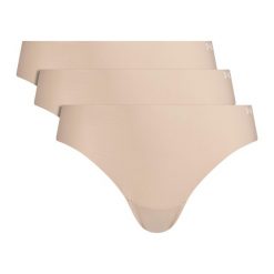 Majtki damskie stringi Under Armour Pure Stretch 3-PAK. Białe stringi Under Armour, bez wzorów, z bawełny. Za 90.19 zł.