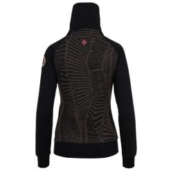 Damska bluza dresowa Kilpi Zovia. Czarne bluzy damskie Kilpi, bez wzorów, z bawełny, bez kaptura. Za 170.50 zł.